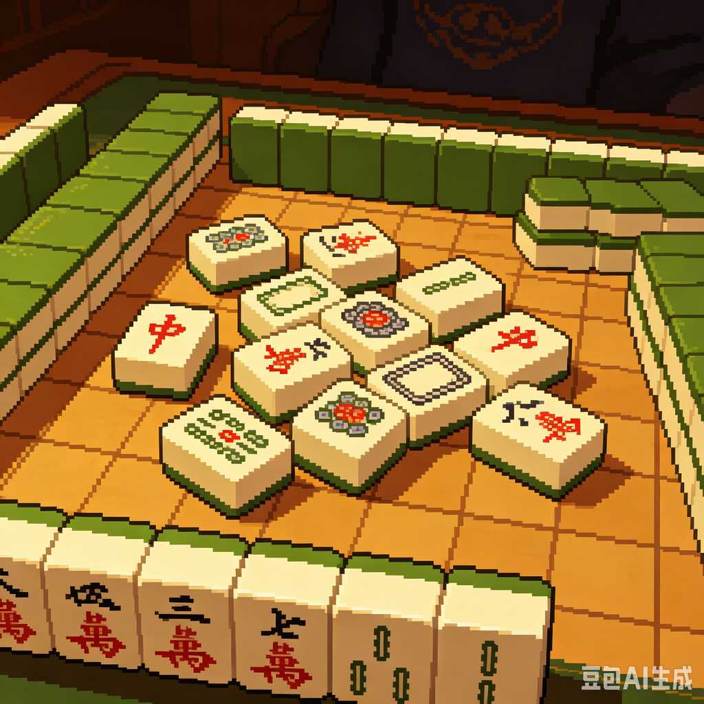 custom cartoon mahjong set