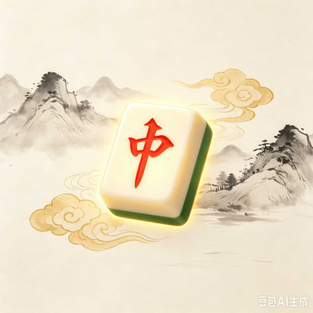 handheld mahjong tiles set