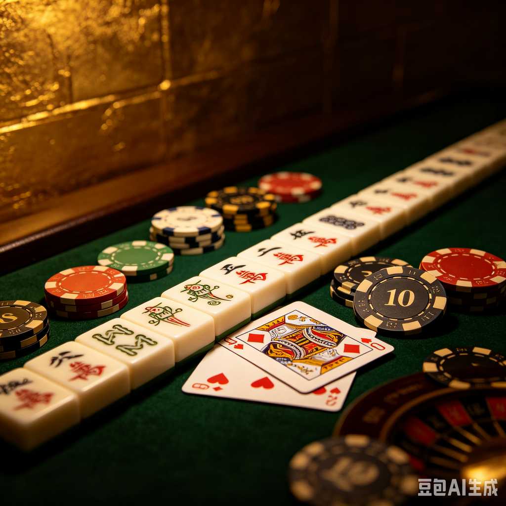 embossed mahjong set design