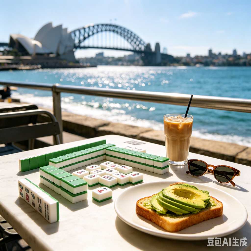 modern oriental mahjong set